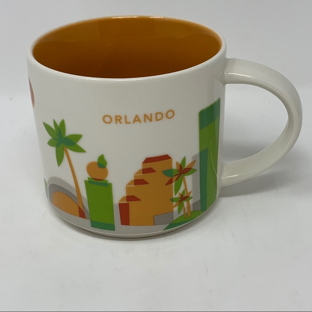 Starbucks Collectible Orlando You Are Here Coffee Tea Mug 2012